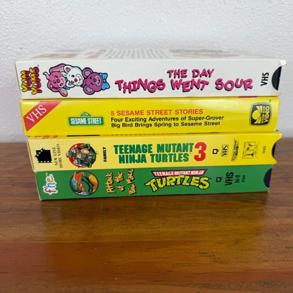 Mixed Lot of Vintage Children's VHS